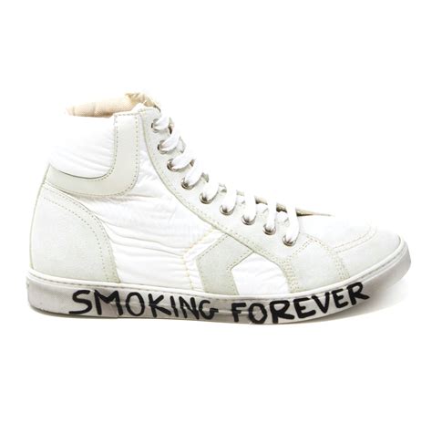 smoking forever ysl scarpe|Embellished Smoking Forever Sneakers .